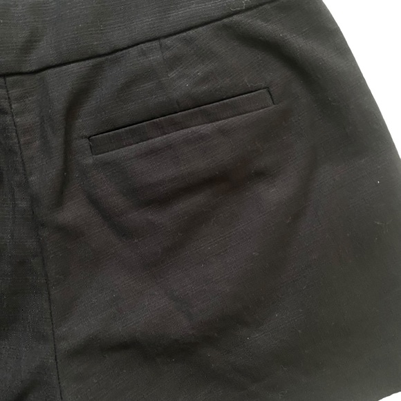 J.Crew NEW Black Pleated Shorts with Side Zipper 4 - Picture 6 of 12